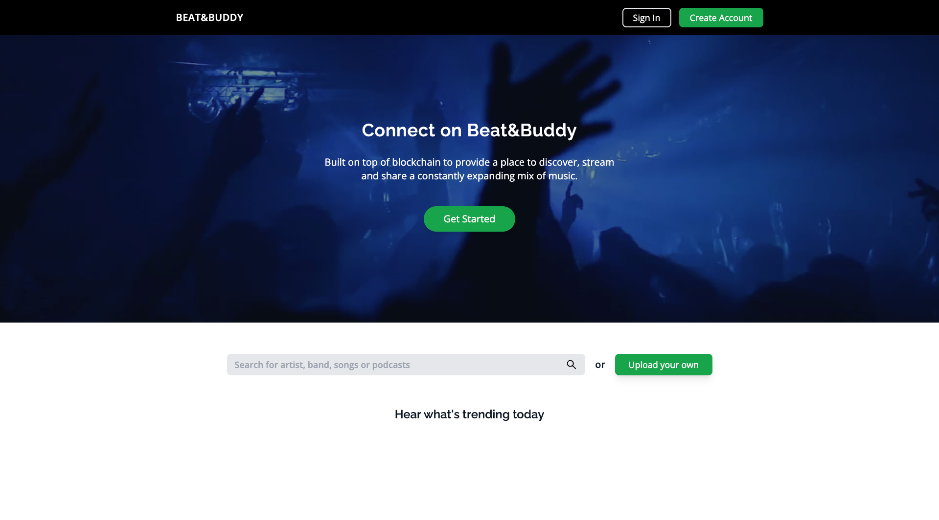 Beat & Buddy (Next.js, Solidity, Polygon)